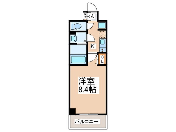 LuxeNANBAの物件間取画像